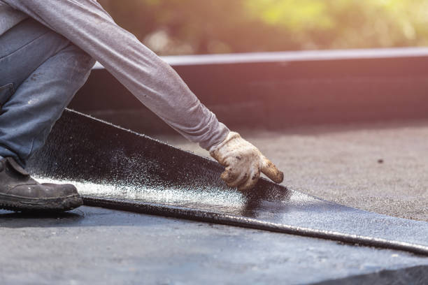 Professional Waterproofing technician working in Blackwood, NJ